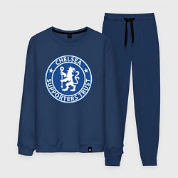 Костюм хлопковый мужской Chelsea FC, цвет: тёмно-синий