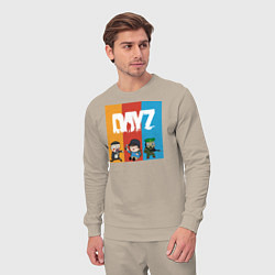 Костюм хлопковый мужской DayZ ДэйЗи, цвет: миндальный — фото 2