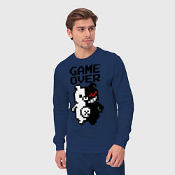 Костюм хлопковый мужской MONOKUMA GAME OVER, цвет: тёмно-синий — фото 2