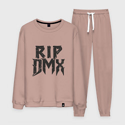 Костюм хлопковый мужской RIP DMX, цвет: пыльно-розовый