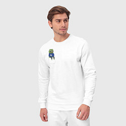 Костюм хлопковый мужской Pepe Thinking room, цвет: белый — фото 2