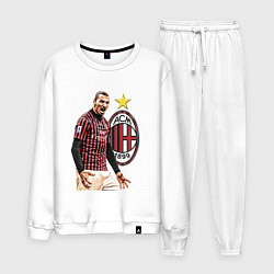 Мужской костюм Zlatan Ibrahimovic Milan Italy