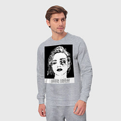 Костюм хлопковый мужской Crystal castles, цвет: меланж — фото 2