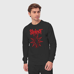 Костюм хлопковый мужской Slipknot Slip Goats Art, цвет: черный — фото 2