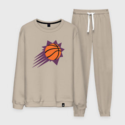 Костюм хлопковый мужской Suns Basket, цвет: миндальный