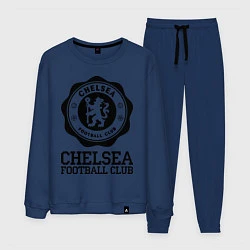 Костюм хлопковый мужской Chelsea FC: Emblem, цвет: тёмно-синий