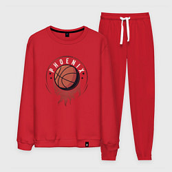 Костюм хлопковый мужской NBA - Suns, цвет: красный