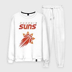 Костюм хлопковый мужской Phoenix Suns, цвет: белый