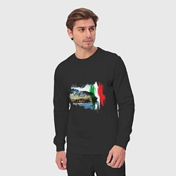 Костюм хлопковый мужской Страны Италия Сицилия, цвет: черный — фото 2