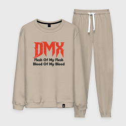 Костюм хлопковый мужской DMX - Flesh Of My Flesh, цвет: миндальный