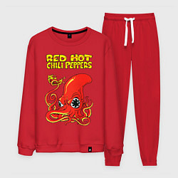 Костюм хлопковый мужской RED HOT CHILI PEPPERS, цвет: красный