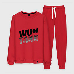 Костюм хлопковый мужской Wu-Tang NYC, цвет: красный