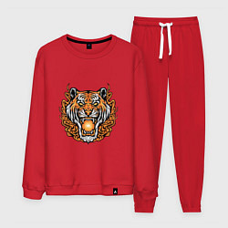 Костюм хлопковый мужской Magic - Tiger, цвет: красный