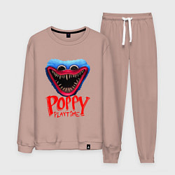 Костюм хлопковый мужской Poppy Playtime, цвет: пыльно-розовый