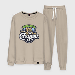 Костюм хлопковый мужской Kane County Cougars - baseball team, цвет: миндальный