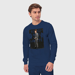 Костюм хлопковый мужской Zeffirelli, цвет: тёмно-синий — фото 2