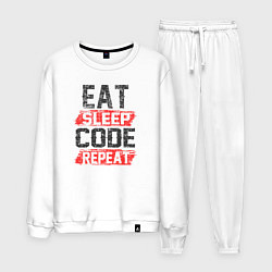 Мужской костюм EAT SLEEP CODE REPEAT