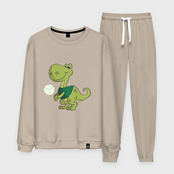 Мужской костюм Volleyball Dinosaur