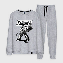 Костюм хлопковый мужской Fallout 4 Hero!, цвет: меланж