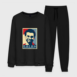 Костюм хлопковый мужской Salah Obey, цвет: черный