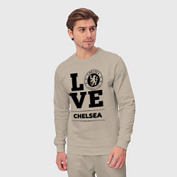 Костюм хлопковый мужской Chelsea Love Классика, цвет: миндальный — фото 2