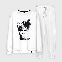 Костюм хлопковый мужской XXXTENTACION Look At Me, цвет: белый