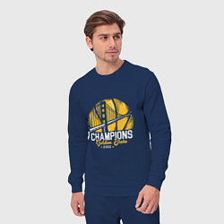 Костюм хлопковый мужской Golden State - Champs, цвет: тёмно-синий — фото 2