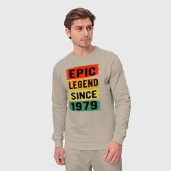 Костюм хлопковый мужской Эпическая легенда 1979, цвет: миндальный — фото 2