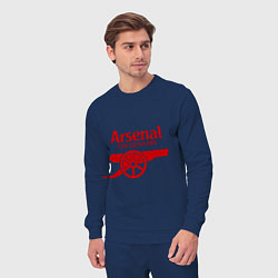 Костюм хлопковый мужской Arsenal: The gunners, цвет: тёмно-синий — фото 2