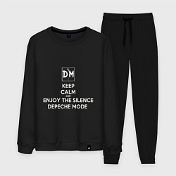 Мужской костюм Keep calm and enjoy the silence depeche mode