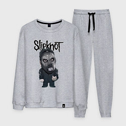Костюм хлопковый мужской Седьмой Slipknot, цвет: меланж