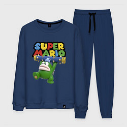 Костюм хлопковый мужской Super Mario - Spike - Character, цвет: тёмно-синий