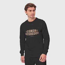 Костюм хлопковый мужской Conor MMA champion, цвет: черный — фото 2