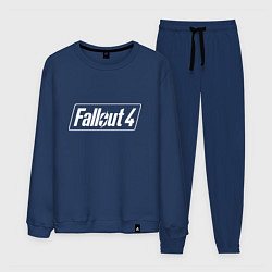 Костюм хлопковый мужской Fallout 4 - computer game - action, цвет: тёмно-синий