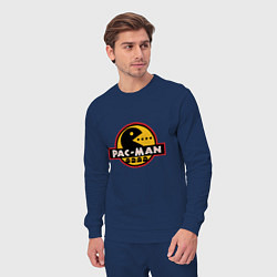 Костюм хлопковый мужской Pac-man game, цвет: тёмно-синий — фото 2