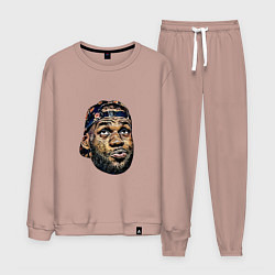 Мужской костюм Lebron face