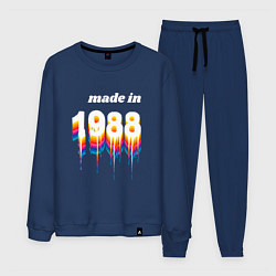 Мужской костюм Made in 1988 liquid art