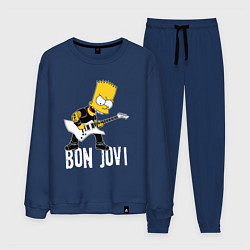 Мужской костюм Bon Jovi Барт Симпсон рокер