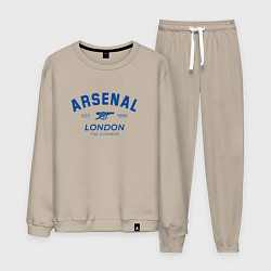 Костюм хлопковый мужской Arsenal london the gunners, цвет: миндальный