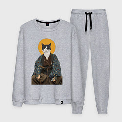 Мужской костюм Samurai one - eyed cat