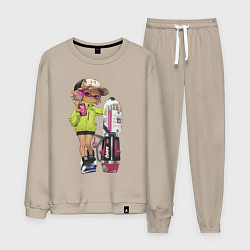 Мужской костюм Inkling girl