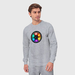 Костюм хлопковый мужской Бакуган стихии, цвет: меланж — фото 2