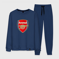 Костюм хлопковый мужской Arsenal fc sport, цвет: тёмно-синий