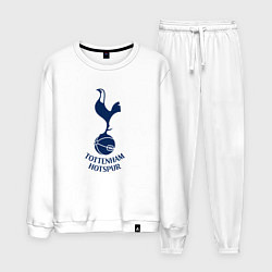 Костюм хлопковый мужской Tottenham Hotspur fc sport, цвет: белый