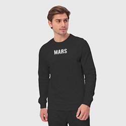 Костюм хлопковый мужской Mars 30STM, цвет: черный — фото 2