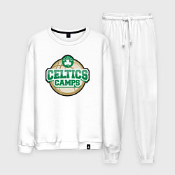 Костюм хлопковый мужской Celtics camps, цвет: белый