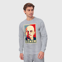 Костюм хлопковый мужской Владимир Ильич Ленин, цвет: меланж — фото 2