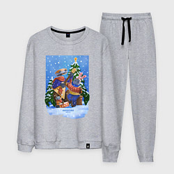 Мужской костюм Кибердеревня роботы новый год