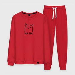 Мужской костюм Cat ha ha black