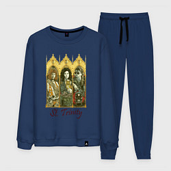 Костюм хлопковый мужской St trinity, цвет: тёмно-синий